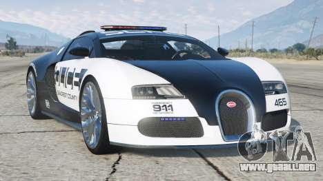 Bugatti Veyron Hot Pursuit Police