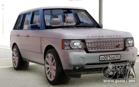 Land Rover Range Rover Sport 2013 para GTA San Andreas