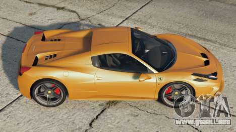 Ferrari 458 Speciale A Pastel Orange