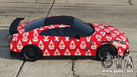 Nissan GT-R Nismo Crayola Red