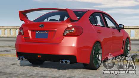 Subaru WRX Pigment Red