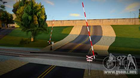 Railroad Crossing Mod Czech v2 para GTA San Andreas