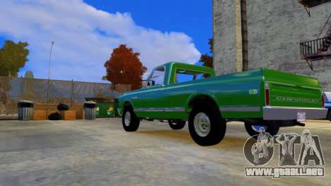 Chevrolet C-10 1972 Pick Up para GTA 4