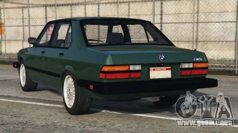 BMW M5 (E28) Everglade