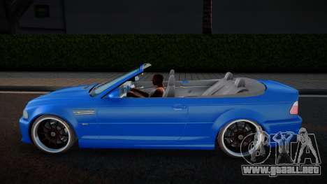 BMW E46 Cabriolet Jack para GTA San Andreas