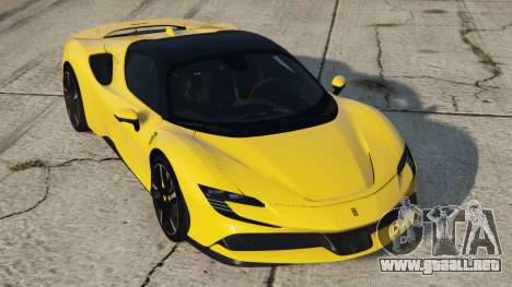 Ferrari SF90 Banana Yellow