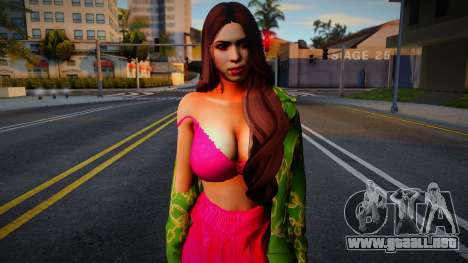 Skin Shakira BZRP para GTA San Andreas