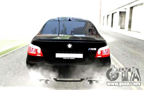 BMW M6 E60 Black para GTA San Andreas