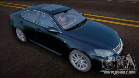 2009 Lexus IS-F (USE20) v1.0 para GTA San Andreas