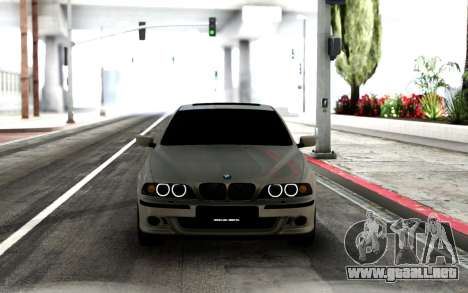 BMW E39 5-er Silver para GTA San Andreas