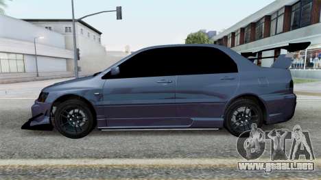 Mitsubishi Lancer Evolution IX Bright Gray para GTA San Andreas