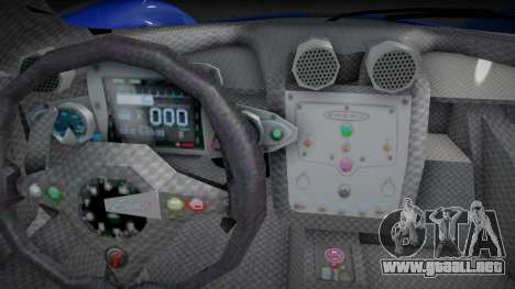 2009 Pagani Zonda R v1.0 para GTA San Andreas