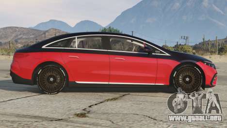 Mercedes-Benz EQS 580 AMG Deep Carmine Pink