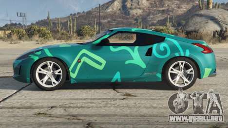 Nissan 370Z Viridian Green