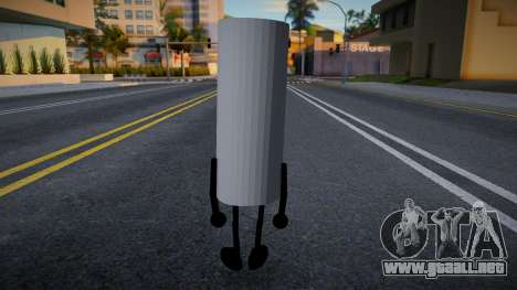 Chalky The Object Character para GTA San Andreas