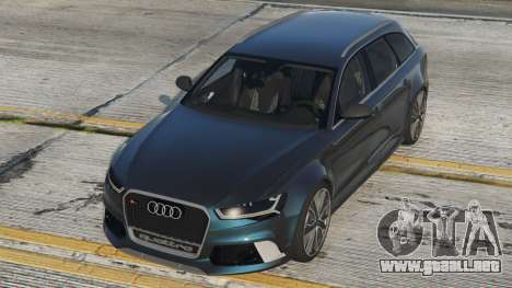 Audi RS 6 Blue Dianne