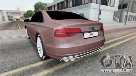Audi S8 (D4) Dark Chestnut para GTA San Andreas