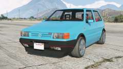 Fiat Uno Turbo i.e. (146) Dark Turquoise [Add-On] para GTA 5