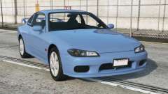 Nissan Silvia Silver Lake Blue [Add-On] para GTA 5