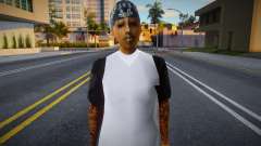 Gangirl3 Ballas skin para GTA San Andreas