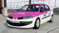 Renault Megane Mexico City Taxis [Add-On] para GTA 5