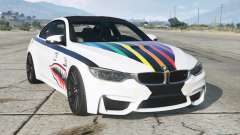 BMW M4 (F82) White Smoke [Add-On] para GTA 5