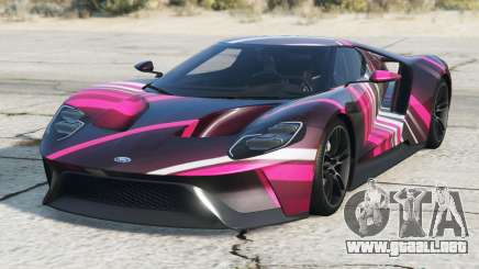 Ford GT Blackcurrant para GTA 5