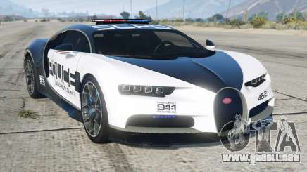 Bugatti Chiron Hot Pursuit Police [Add-On] para GTA 5