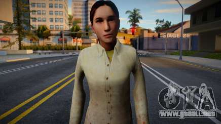 Half-Life 2 Citizens Female v2 para GTA San Andreas