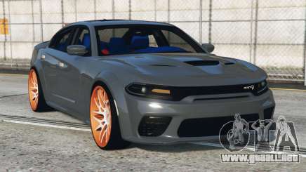 Dodge Charger Fuscous Gray [Add-On] para GTA 5