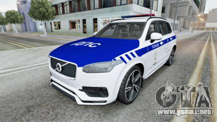 Policía del Volvo XC90 para GTA San Andreas