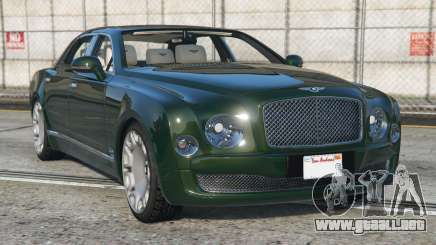 Bentley Mulsanne Mulliner Celtic [Replace] para GTA 5