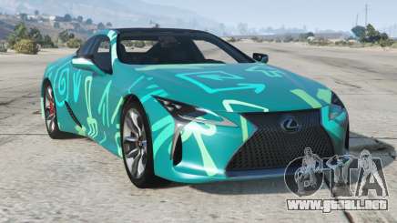 Lexus LC 500 Viridian Green para GTA 5