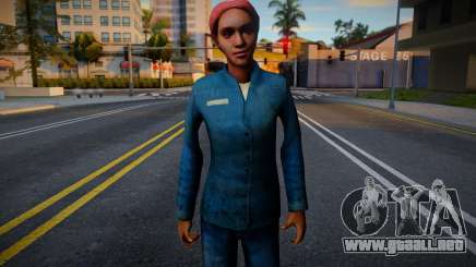 Half-Life 2 Citizens Female v3 para GTA San Andreas