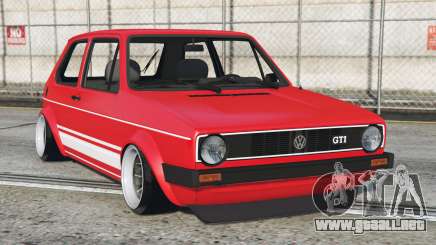 Volkswagen Golf  3-door Coral Red [Add-On] para GTA 5