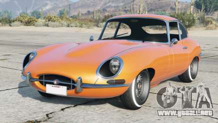 Jaguar E-Type Fixed Head Coupe Deep Saffron [Add-On] para GTA 5