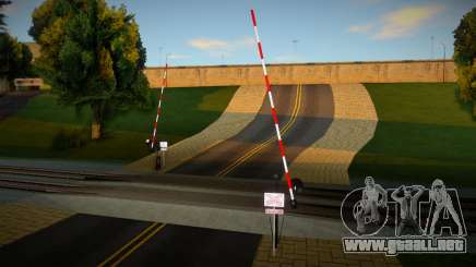 Railroad Crossing Mod Slovakia v23 para GTA San Andreas