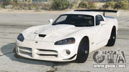 Dodge Viper SRT10 Pearl Bush para GTA 5