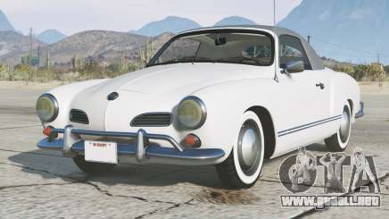 Volkswagen Karmann-Ghia Convertible Gallery [Replace] para GTA 5