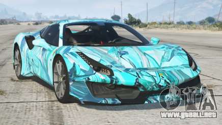 Ferrari 488 Pista Aqua para GTA 5