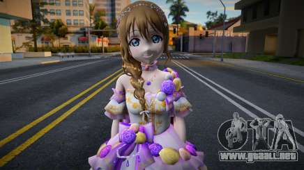 Shizuku Love Live Recolor para GTA San Andreas