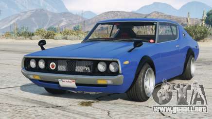 Nissan Skyline 2000GT-R (C110) Fun Blue [Add-On] para GTA 5