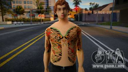 El chico del tatuaje para GTA San Andreas