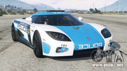 Koenigsegg CCX Hot Pursuit Police [Add-On] para GTA 5