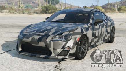 Toyota 86 G Gunmetal para GTA 5