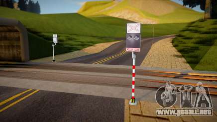 Railroad Crossing Mod Slovakia v19 para GTA San Andreas