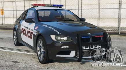 BMW M3 (E92) Seacrest County Police [Add-On] para GTA 5