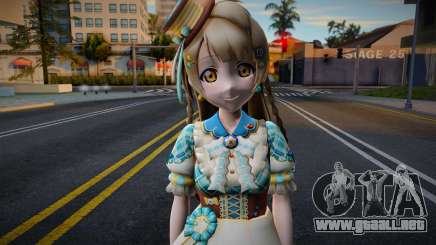 Kotori Love Live Recolor para GTA San Andreas