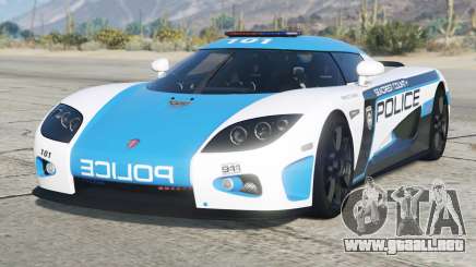 Koenigsegg CCX Hot Pursuit Police [Replace] para GTA 5