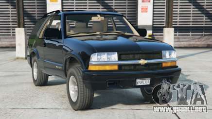 Chevrolet Blazer Rich Black para GTA 5
